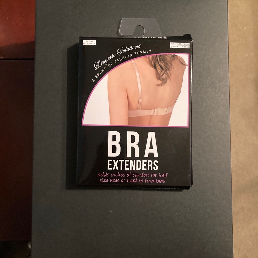 Lingerie Solutions Bra Extenders (3 color)NWOT